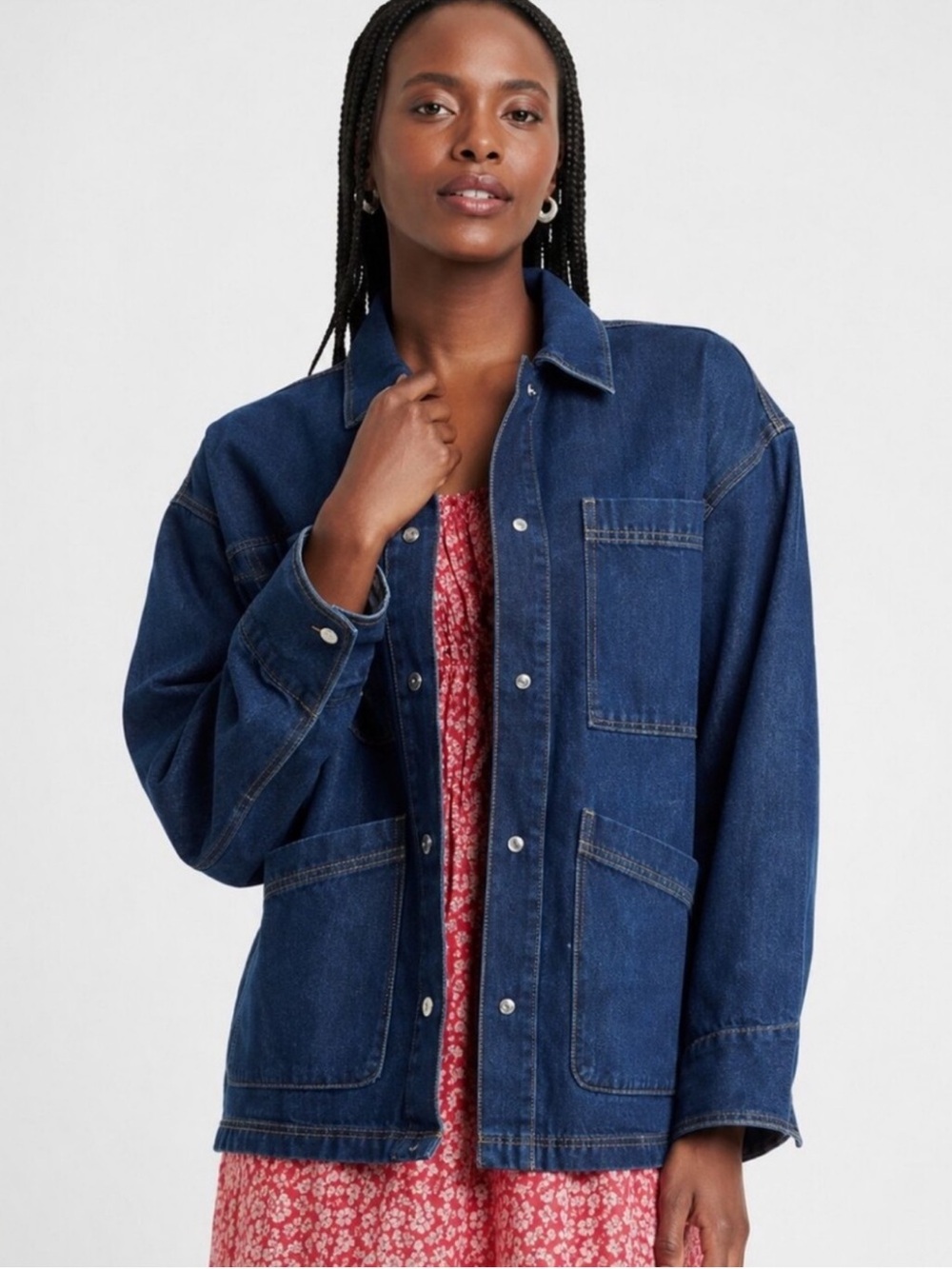 Universal Thread women’s denim oversized jacket